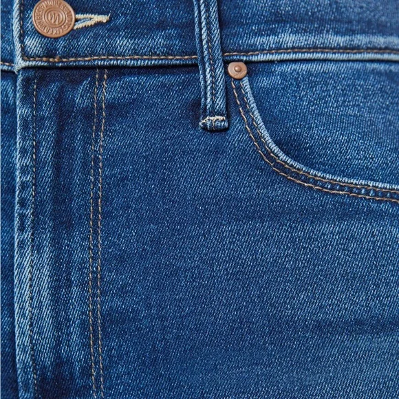 MOTHER ”Lil Doozy Fray”jeans in “Scorching Hot” ✨NWT✨ size 27 - Picture 7 of 10